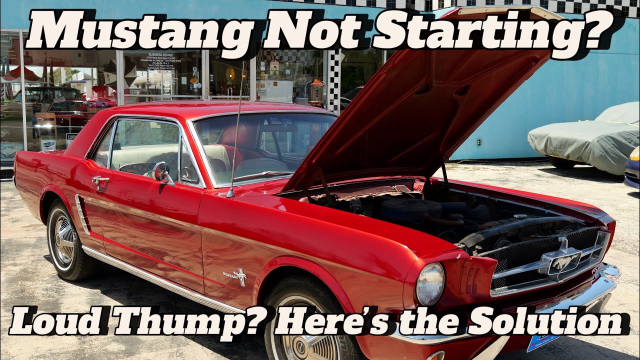 Как исправить ошибку «Ford Mustang 1965 года не заводится»