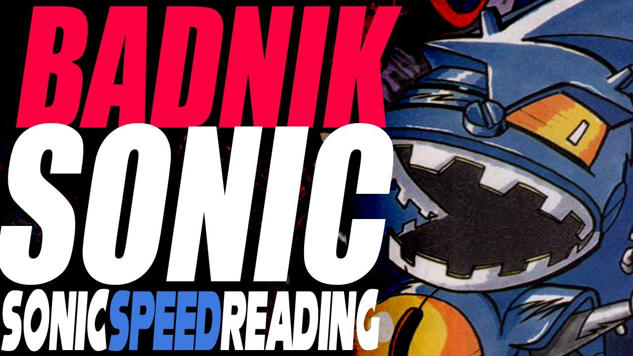 BADNIK SONIC! | SonicSpeedReading (STC)