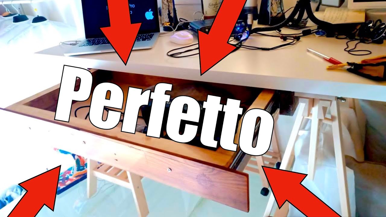 Ho costruito un Cassetto su una scrivania Ikea! #riciclocreativo