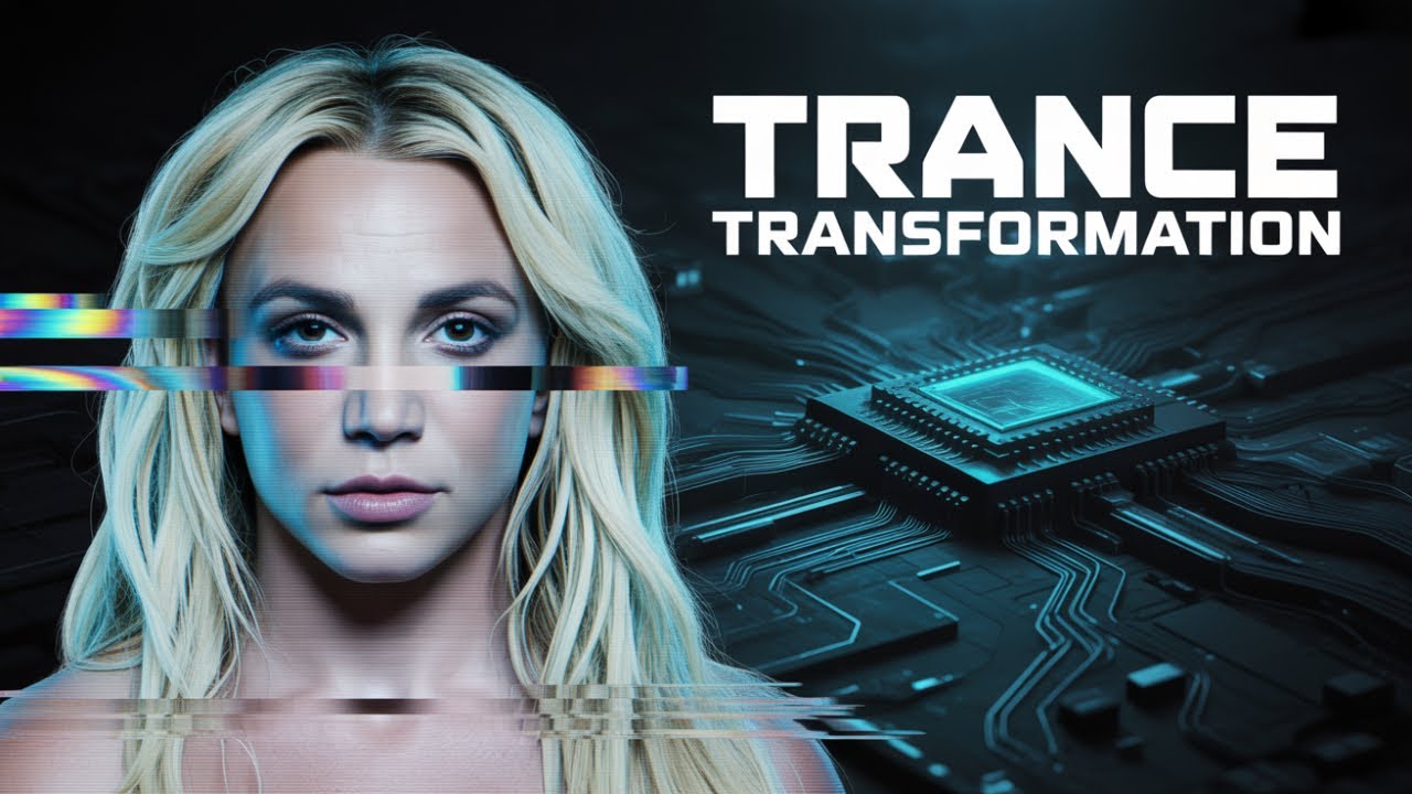 3 (Cyberpunk Trance Reimagined) | Britney Spears Cover | Futuristic EDM Remix