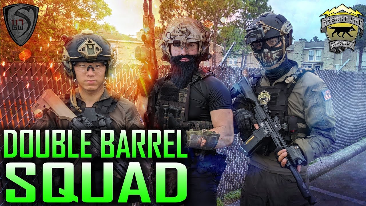 DOUBLE BARREL SQUAD CLASSIC ARMY DT4 GAMEPLAY FT JET DESERTFOX AIRSOFT ALFONSE AIRSOFT PALOOZA