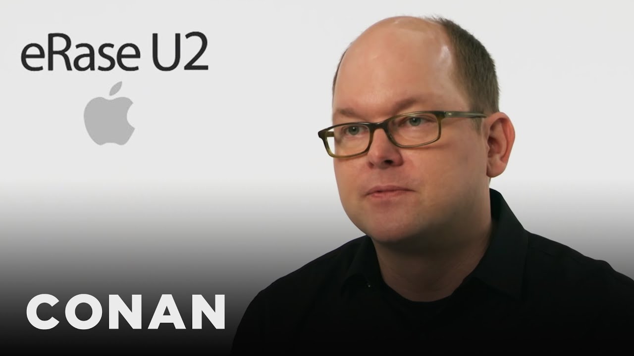 Apple's New U2-Removal Service | CONAN on TBS