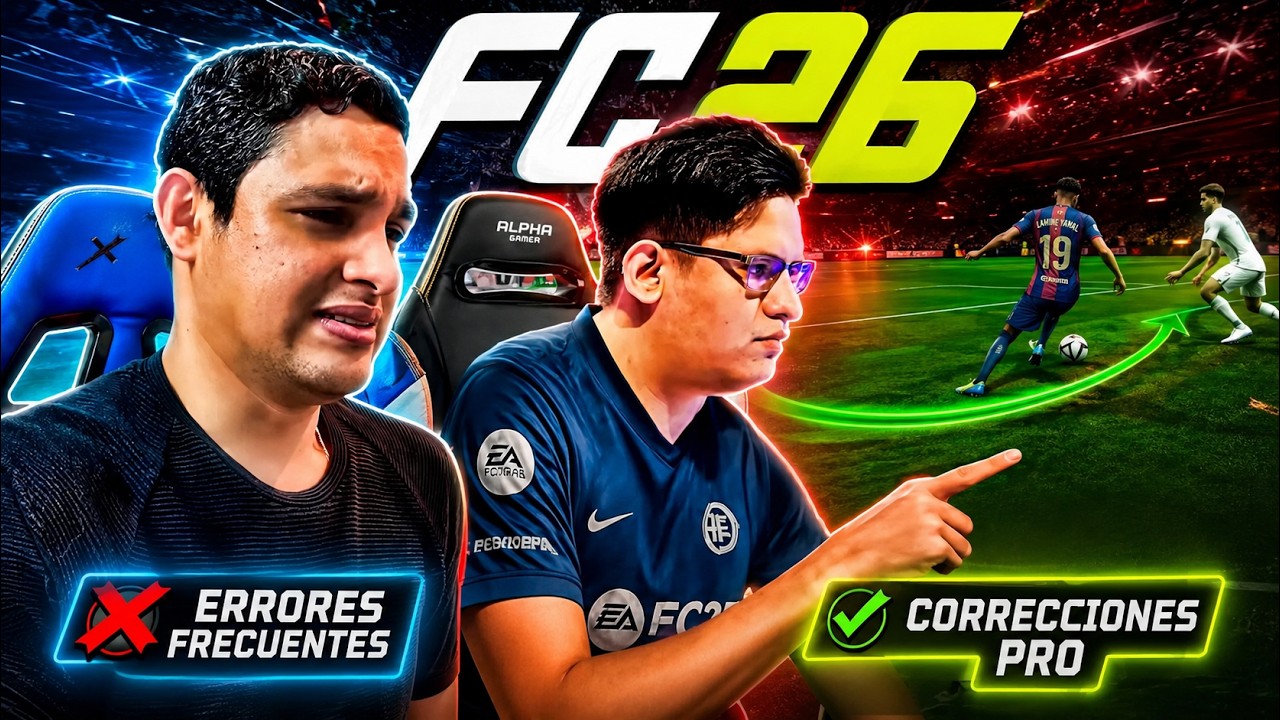 &iexcl;PRO PLAYER me da CLASES de FC 26 y MEJOR&Eacute;!