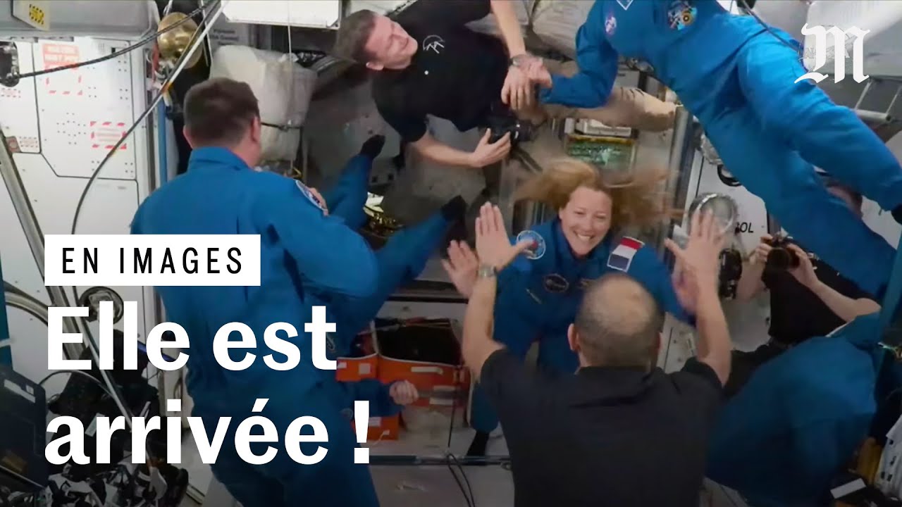 L'astronaute fran&ccedil;aise Sophie Adenot a rejoint la Station spatiale internationale