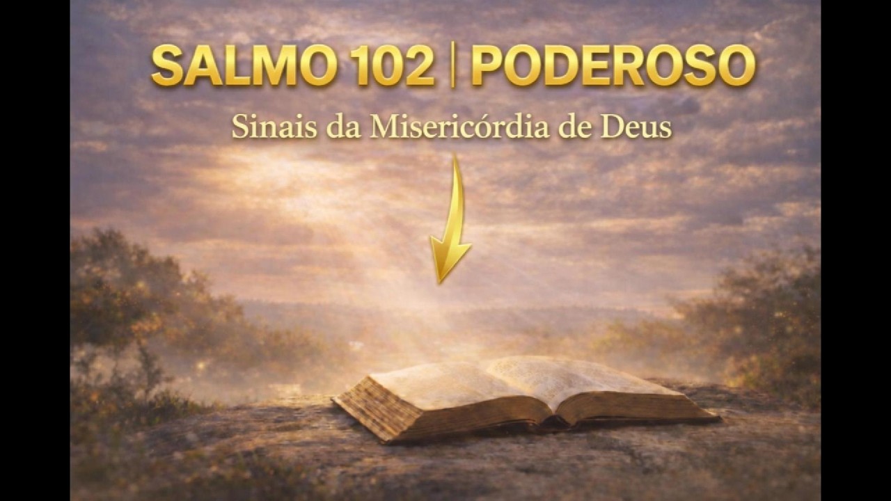 SALMO 102 | PODEROSO – Sinais da Misericórdia de Deus para Quem Sofre