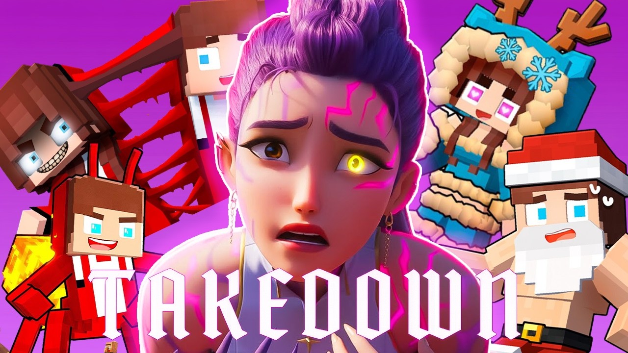 TAKEDOWN x JJ and JJ`s Girl WALL-E Robots (Official Music Cover)