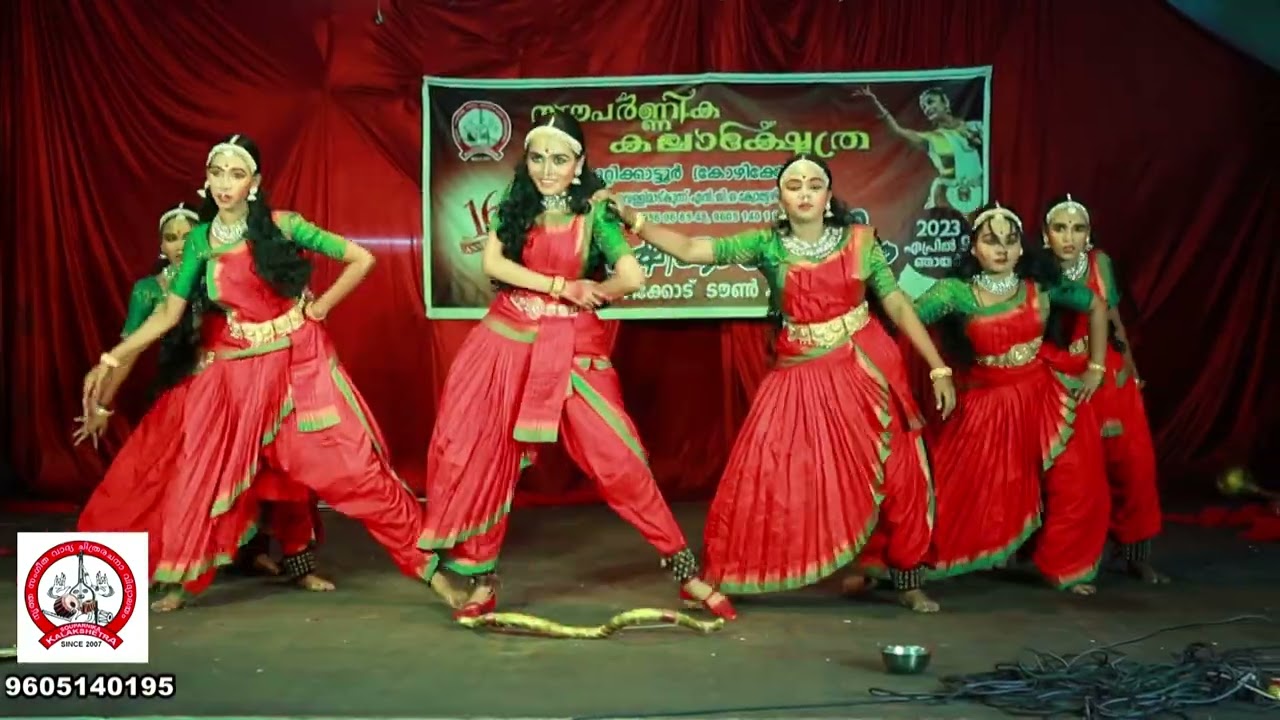 ANJALI VIJAYAN  - SEMI CLASSICAL -  GROUP DANCE - SOUPARNIKA KALAKSHETRA