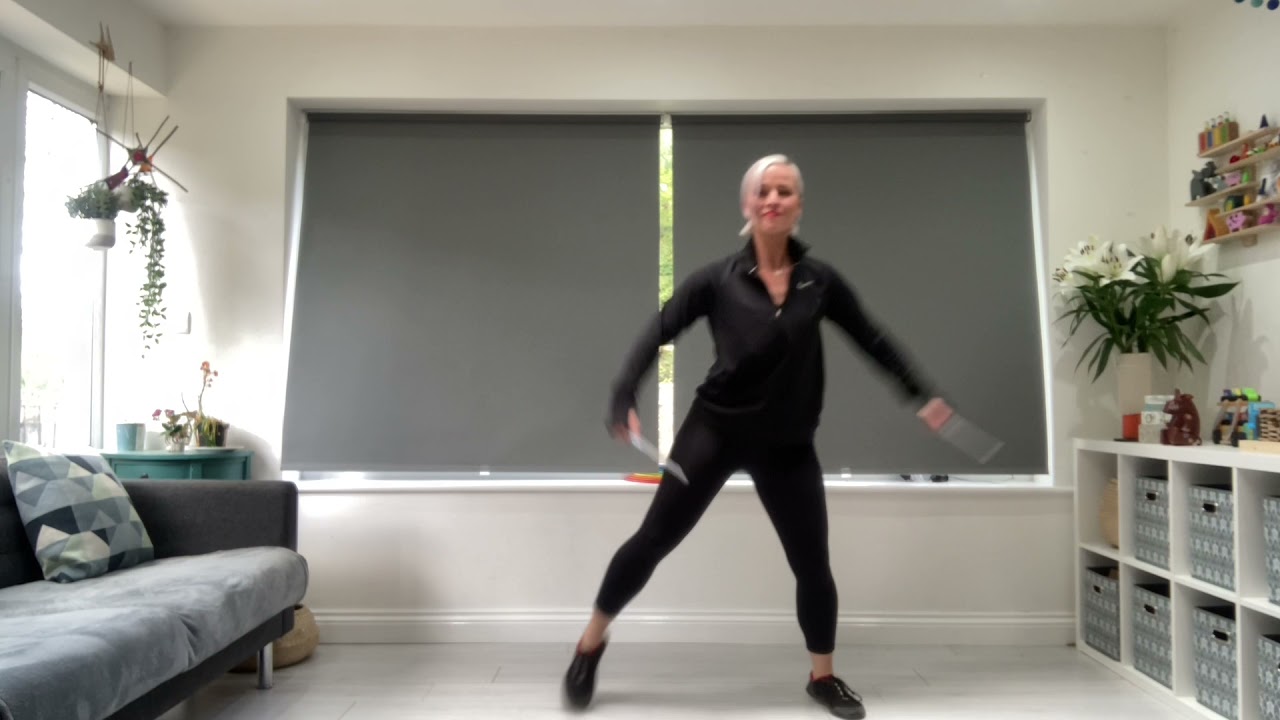 Drumstick aerobic fitness routine *Believer* Imagine dragon