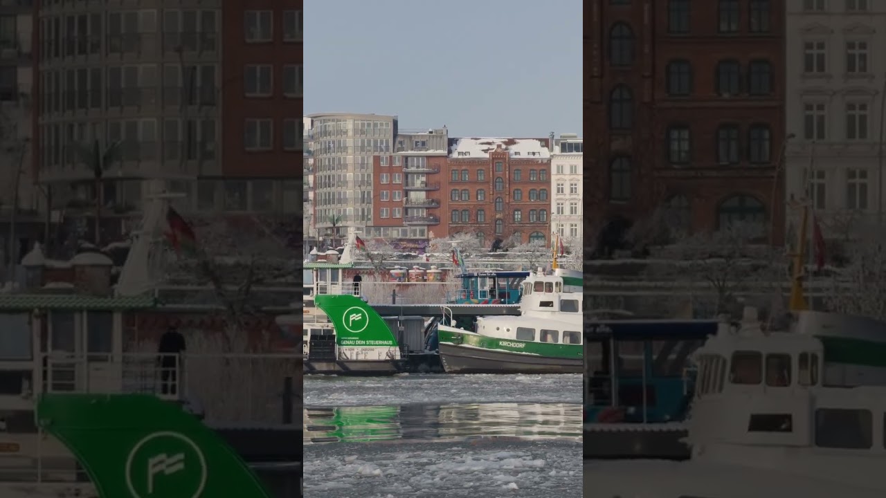🚢62 ➜ Fischmarkt → Landungsbrücken | HAMBURG ❄️ −8°C | 11.01.2026