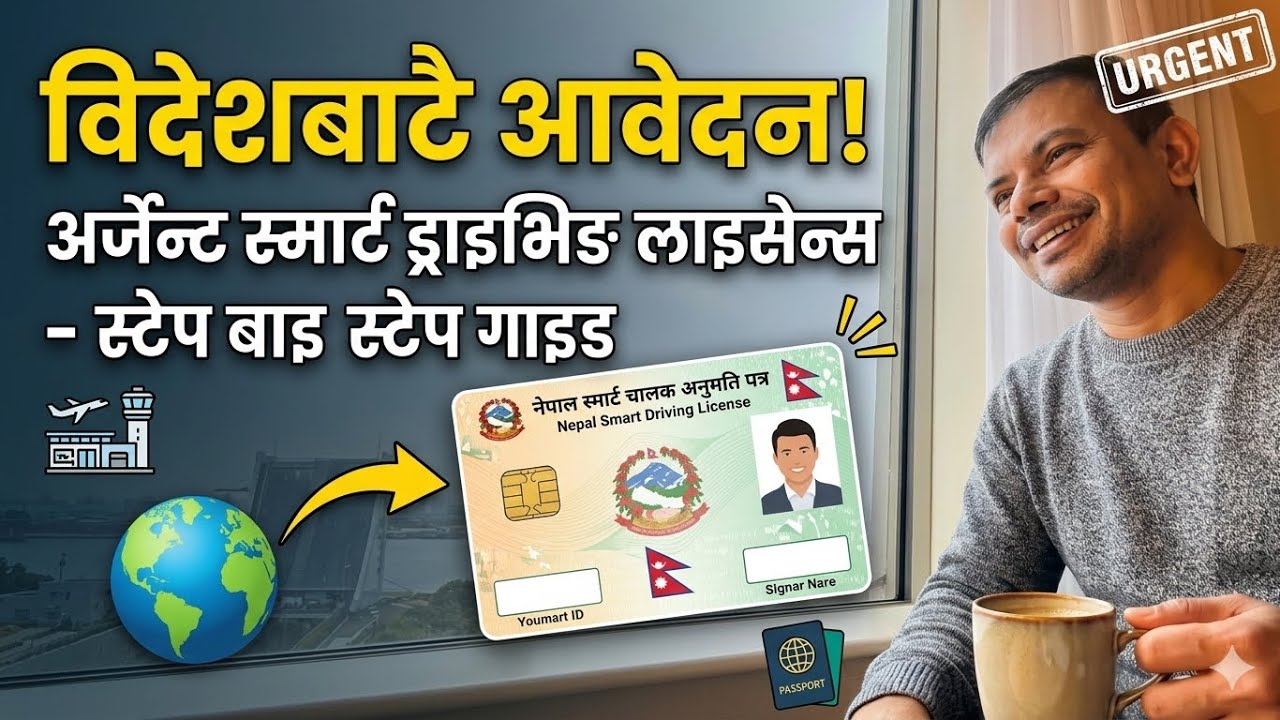 Apply for Urgent Smart Driving License in Nepal &ndash; A Step‑by‑Step Guide for Nepalis Living Abroad