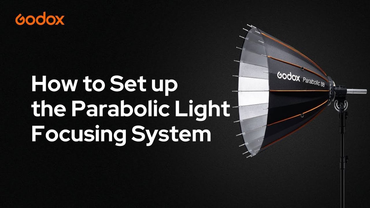 #Godox operation video for Parabolic Light Focusing System Kit