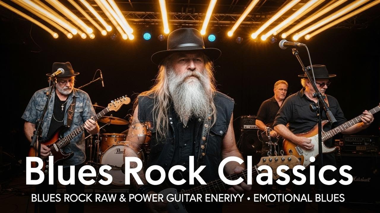 Led Zeppelin, Jimi Hendrix, AC DC, Deep Purple – Authentic Classic Rock Blues Vibes