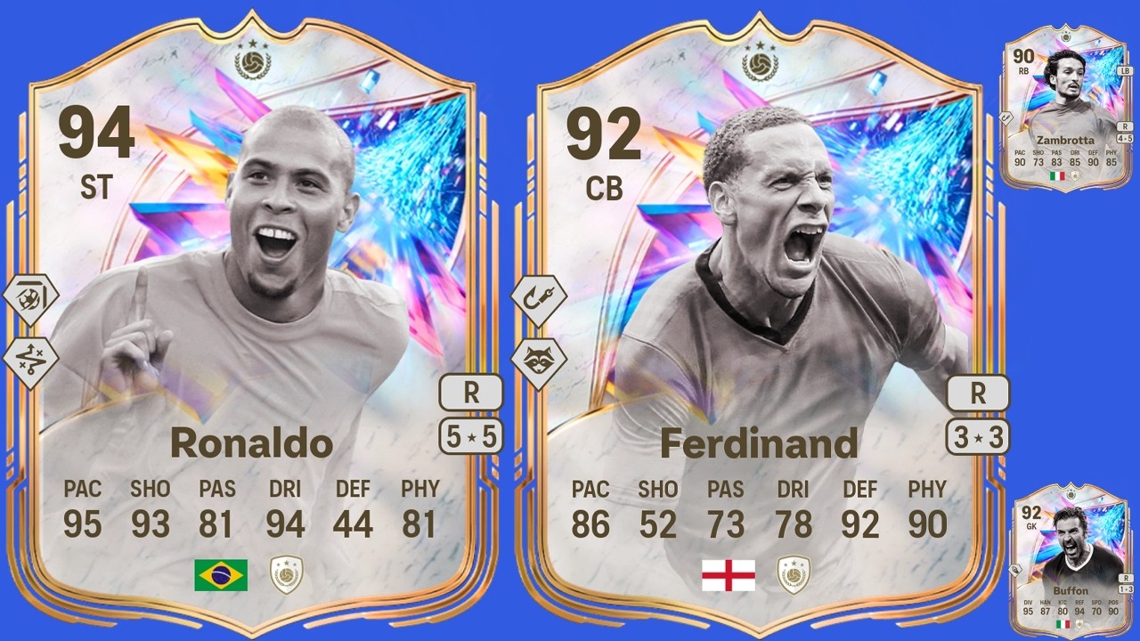 هل اختار R9 رونالدو الظاهرة في fc26