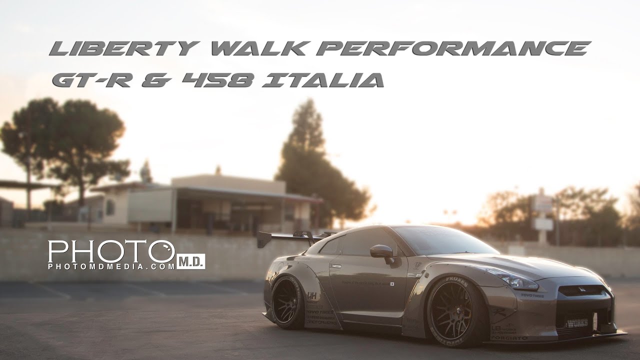 Liberty Walk Performance | GT-R & 458 Italia