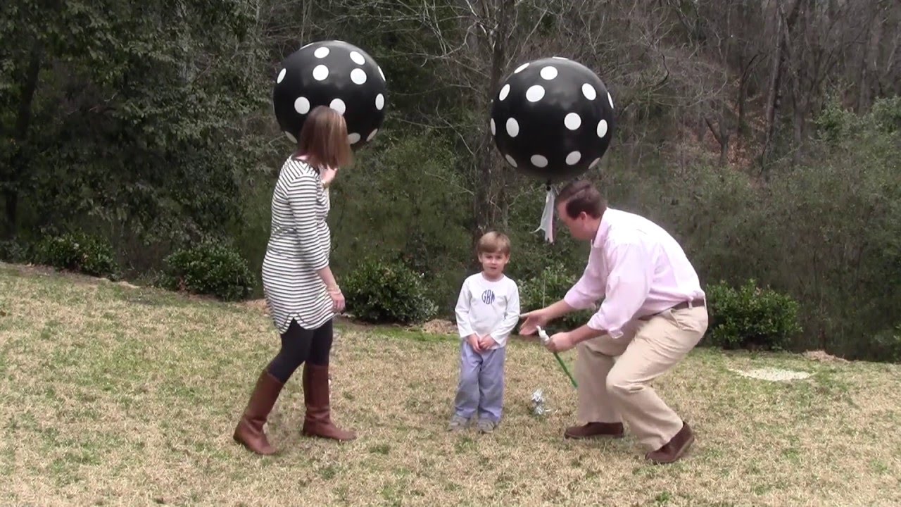 Gender Reveal for Baggett Twins
