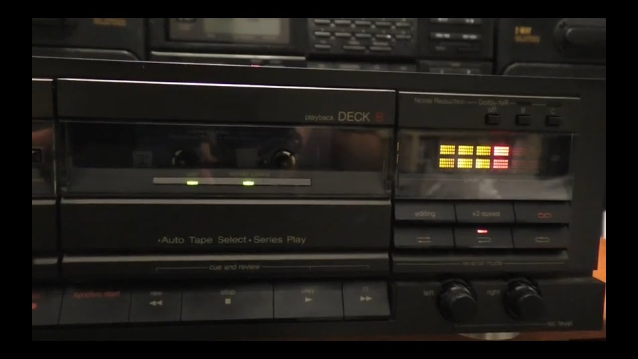 Ремонт магнитофона Technics: замена ремня и регулировка скорости — The Soundtracker