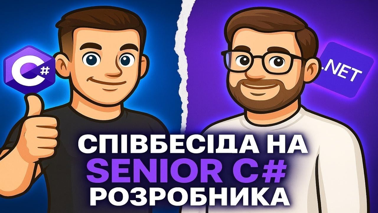 Проходжу СПІВБЕСІДУ НА SENIOR C#/.NET розробника