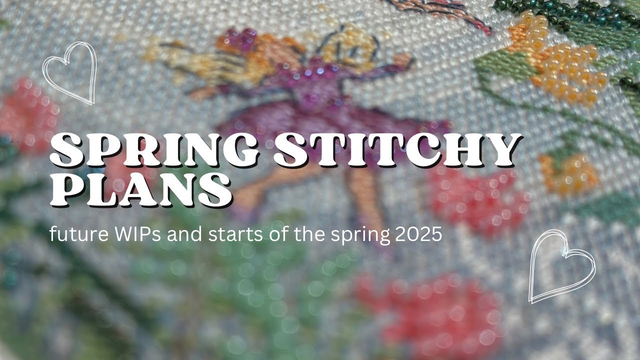 Flosstube #47 Весенние схемы и схемы для вышивки крестом ✨ Милл Хилл. Размеры. Mirabilia.