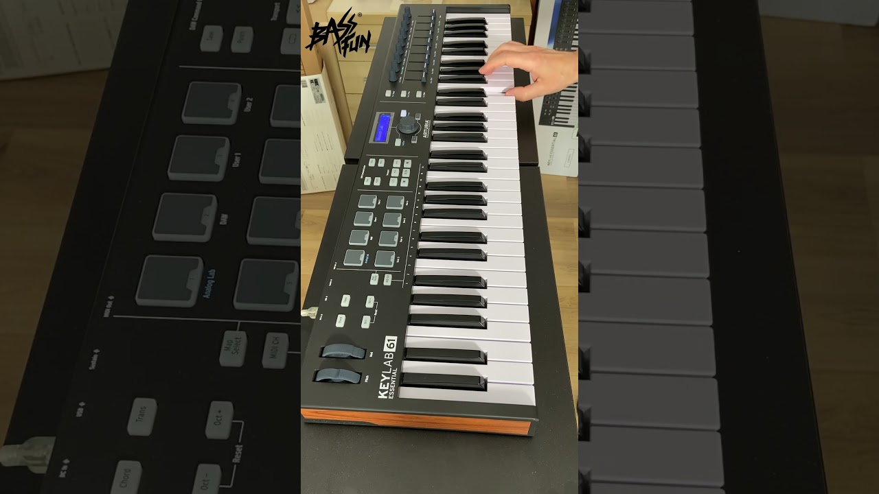 retro wave keyboard jam | Bass Fun #synthwave #keyboard #jammusic