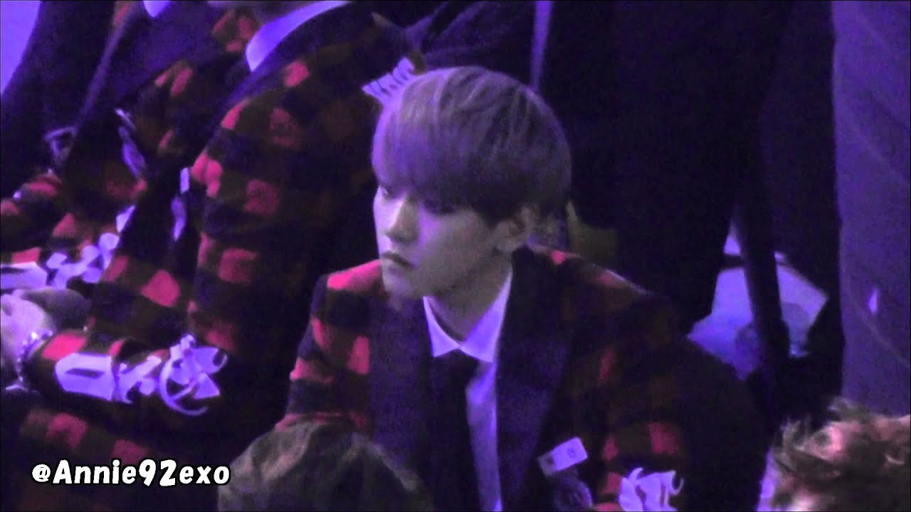140123 35 EXO 엑소 Baekhyun Chanyeol Girls Generation @ Seoul Music Awards 2014 서울가요대상 artists seat