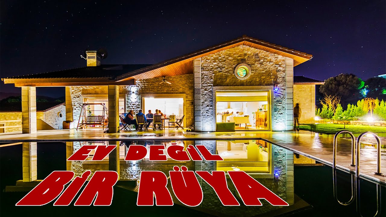 İZMİR URLA - Ev Değil Bir Rüya Kekliktepe'de (Ev Turu)