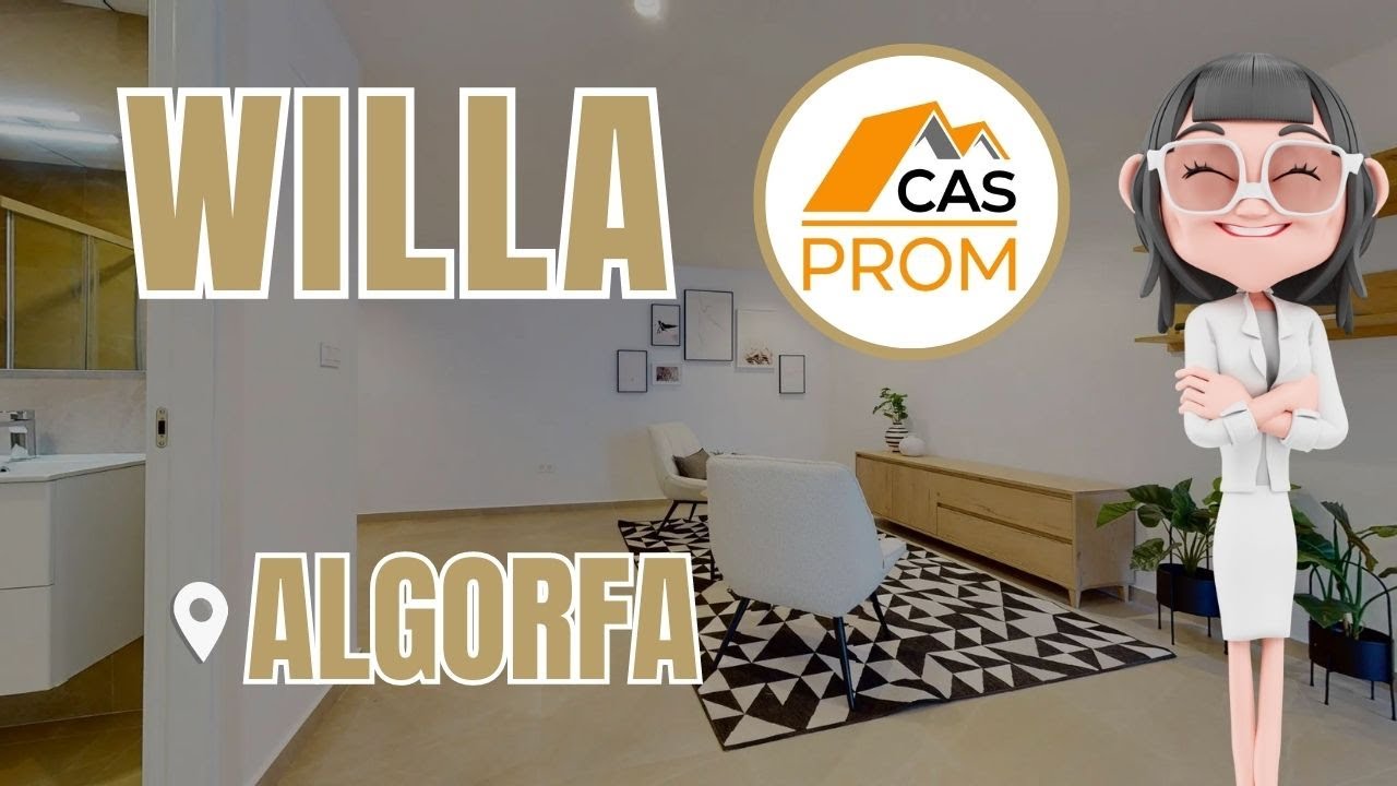 FANTASTYCZNA WILLA ZLOKALIZOWANA W ALGORFA, W POBLIŻU POLA GOLFOWEGO LA FINCA GOLF! COSTA BLANCA!