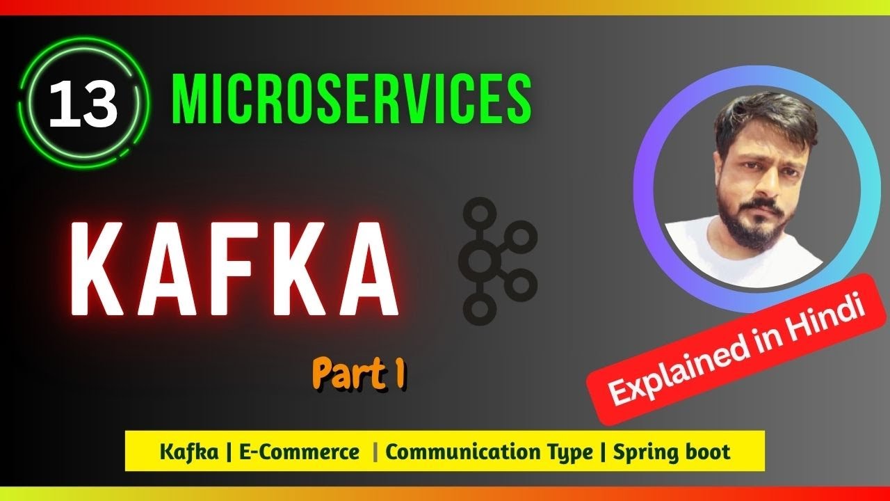 Kafka Tutorial for Microservices Part 1 [ in Hindi ] | Introduction to Apache Kafka in Simple Words