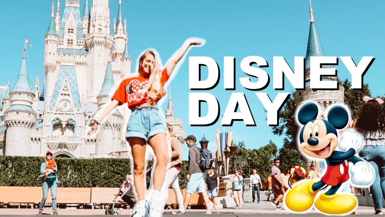 DAY IN DISNEY WORLD!
