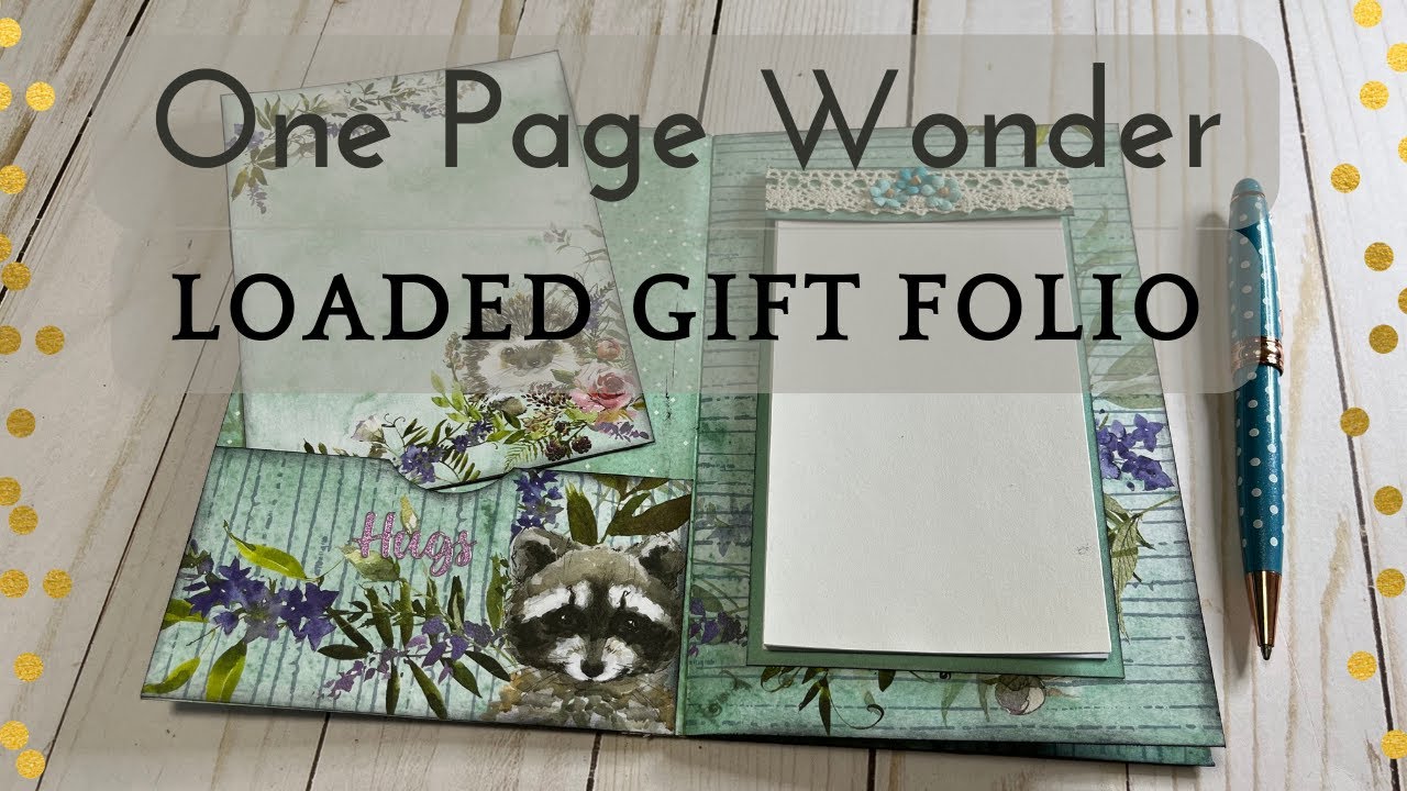 🌿🦋 12x12 одностраничный журнал Wonder Folio Flip Book Journal (розыгрыш завершен)