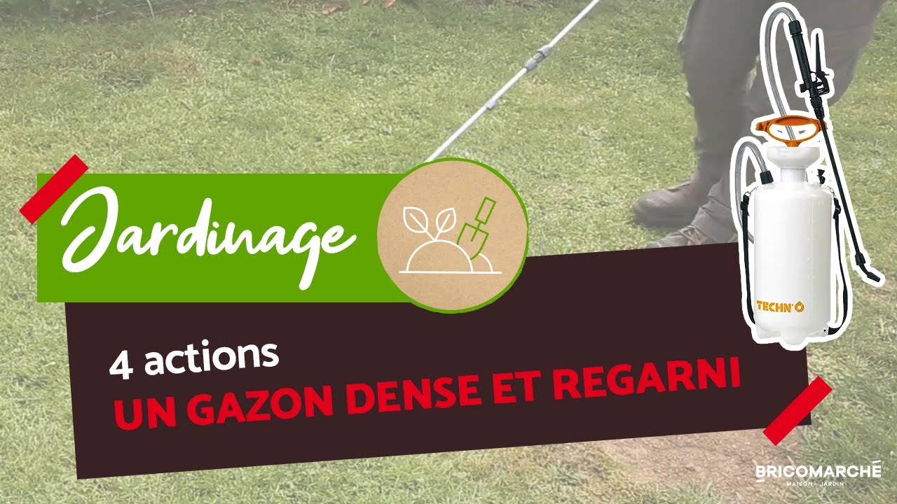 Comment regarnir le gazon ? I Bricomarch&eacute;