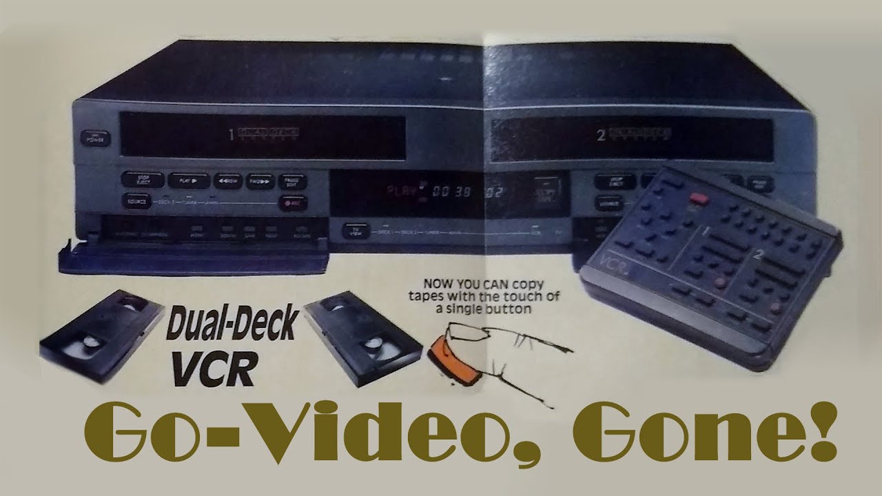 Go-Video, Gone! The story of the only dual-deck VCR sold in the U.S.