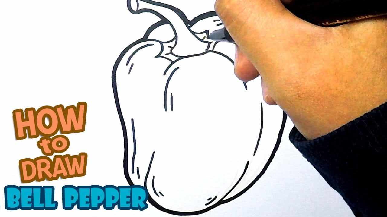 How to Draw Bell Pepper