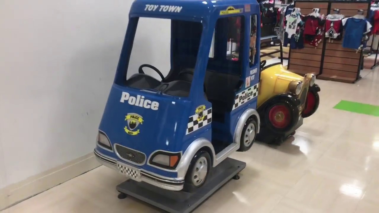 Toytown Police Van Kiddie Ride