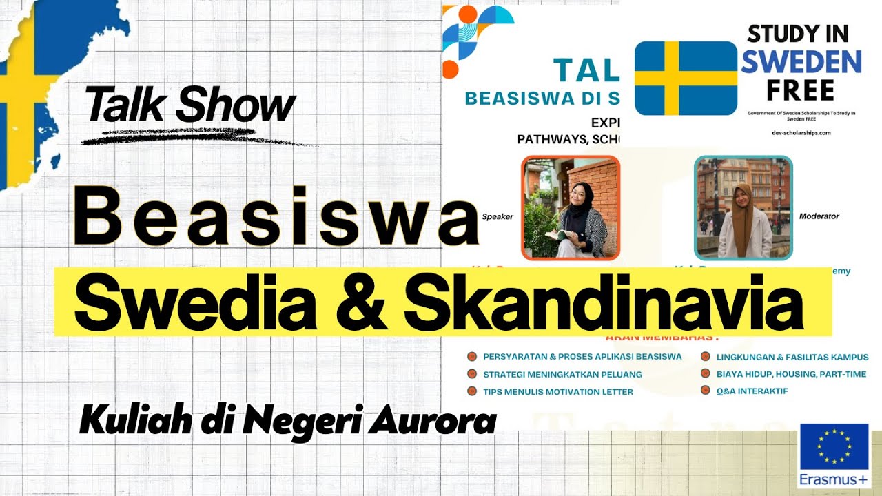VOL 4 : Beasiswa Swedia (SISGP) & Skandinavia: Peluang, Cara Daftar, dan Tips Lolos!