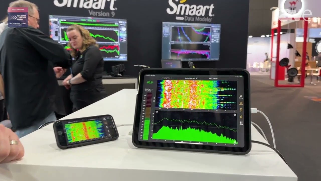 ISE 2025: Rational Acoustics Presents Smaart RTA iOS App for Smart Spectrum Measurements