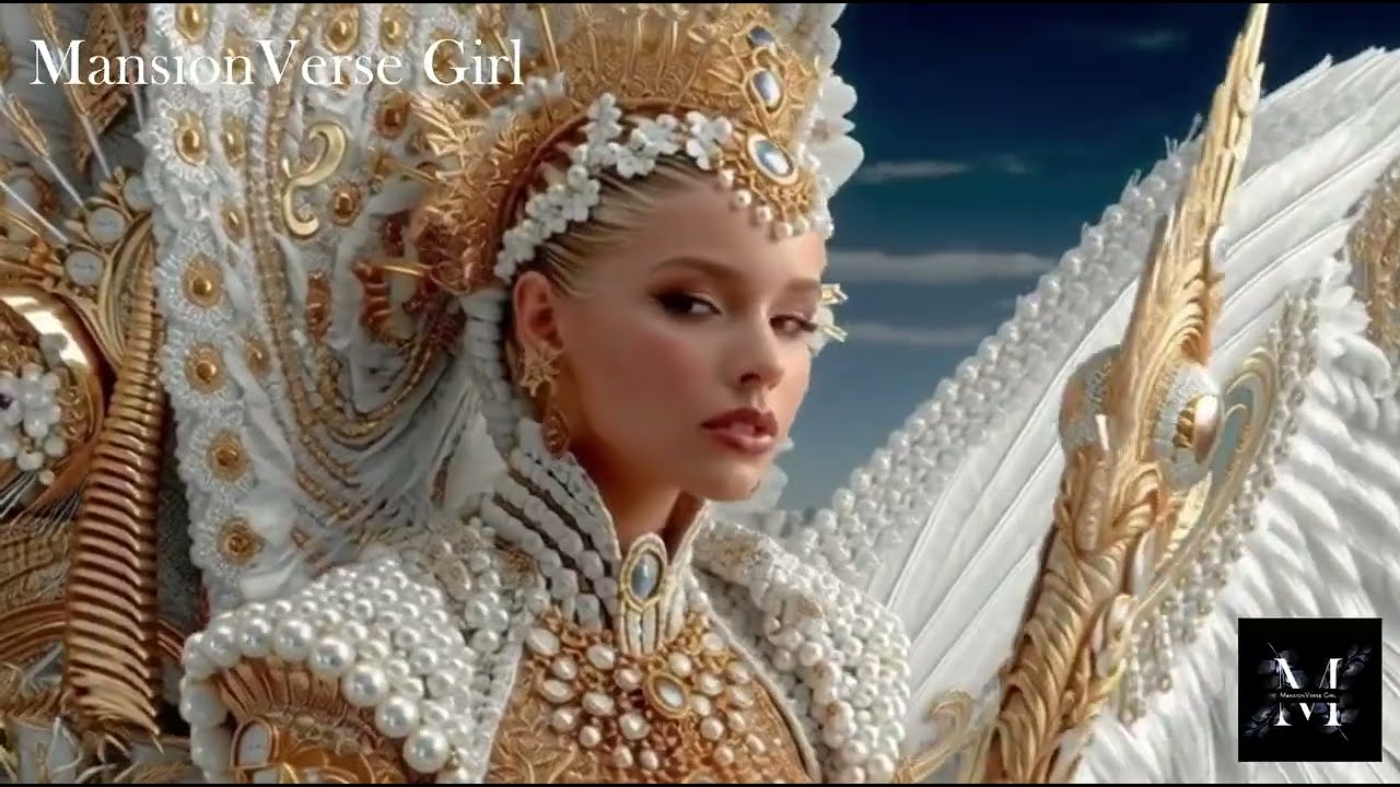 Ethereal Celestial City | Golden Heaven Floating in Clouds | Fantasy Cinematic