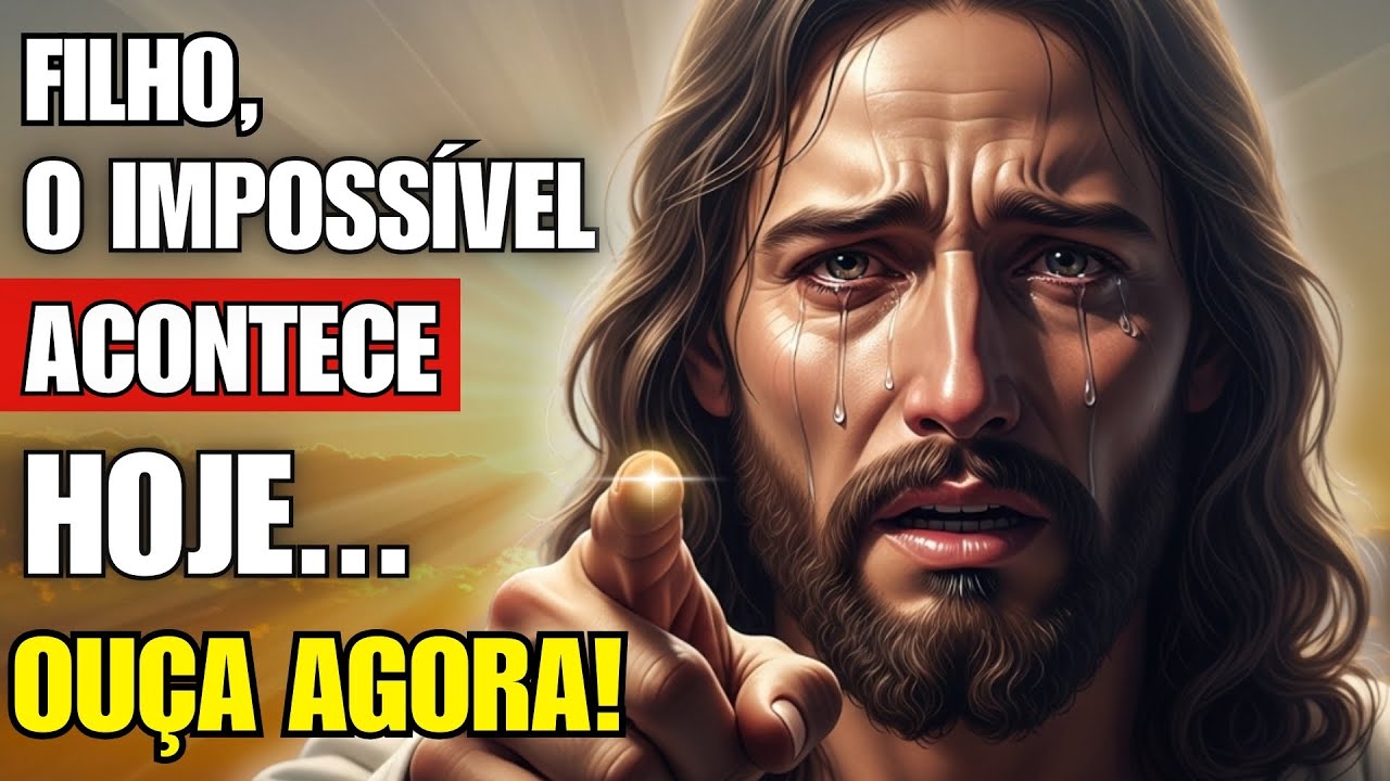 JESUS DIZ: EU TENHO PROMESSAS VIVAS PARA SUA VIDA HOJE 🌟