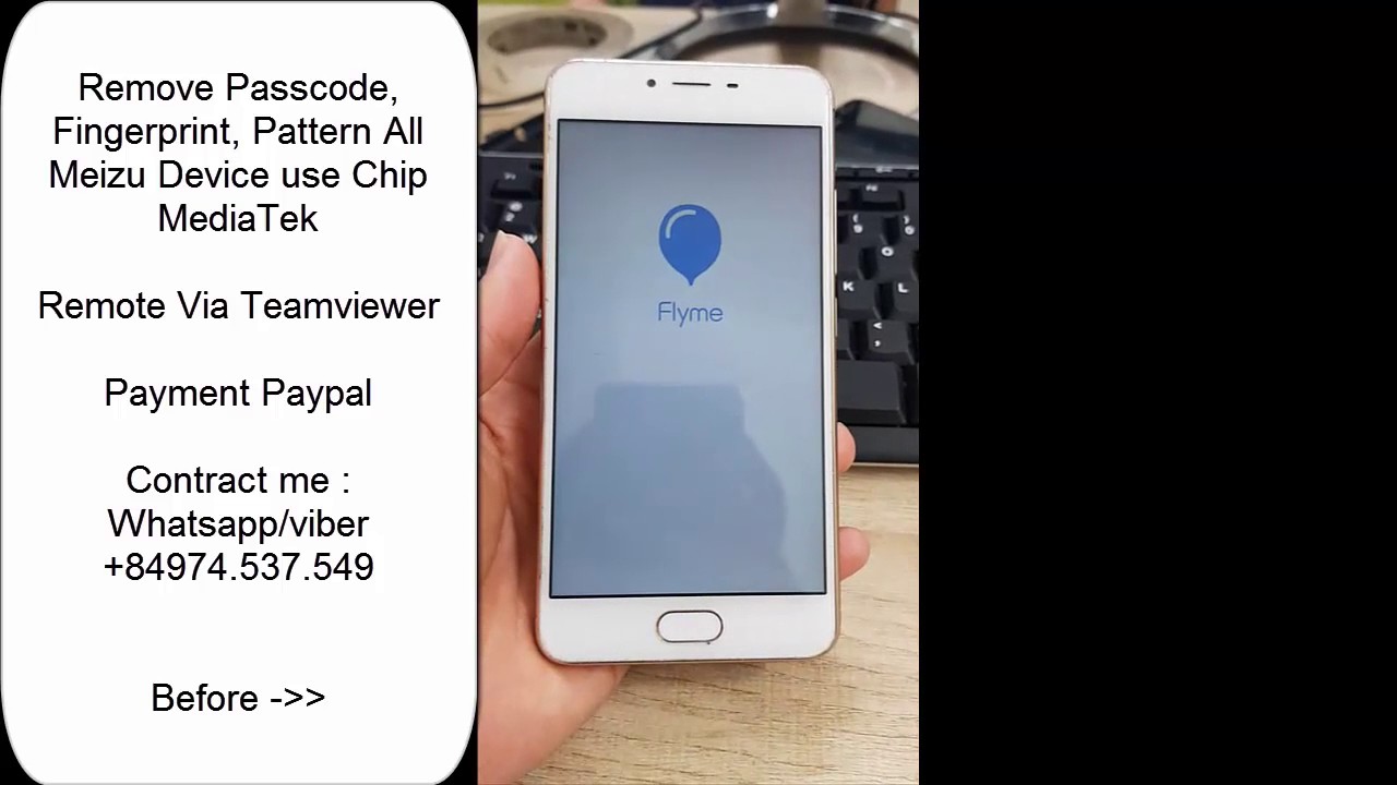 Hard Reset Remove Pin, Pattern, Password lock Meizu M3s M3 note mx6 mx3