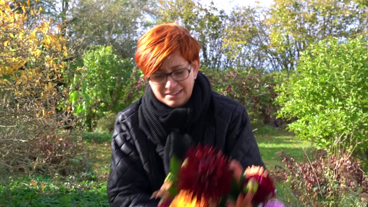 Buket fra haven 22. oktober 2018. Buket 3 ud af 3.
