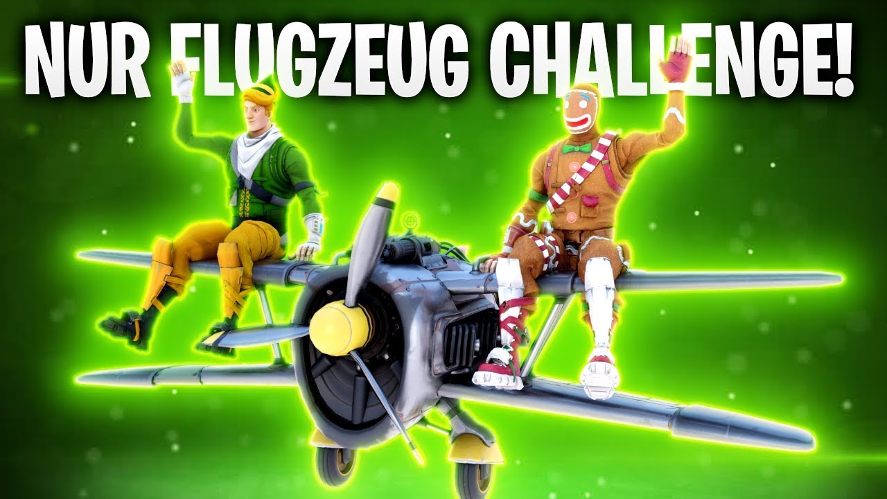 NUR FLUGZEUG CHALLENGE! ✈️ | Fortnite: Battle Royale