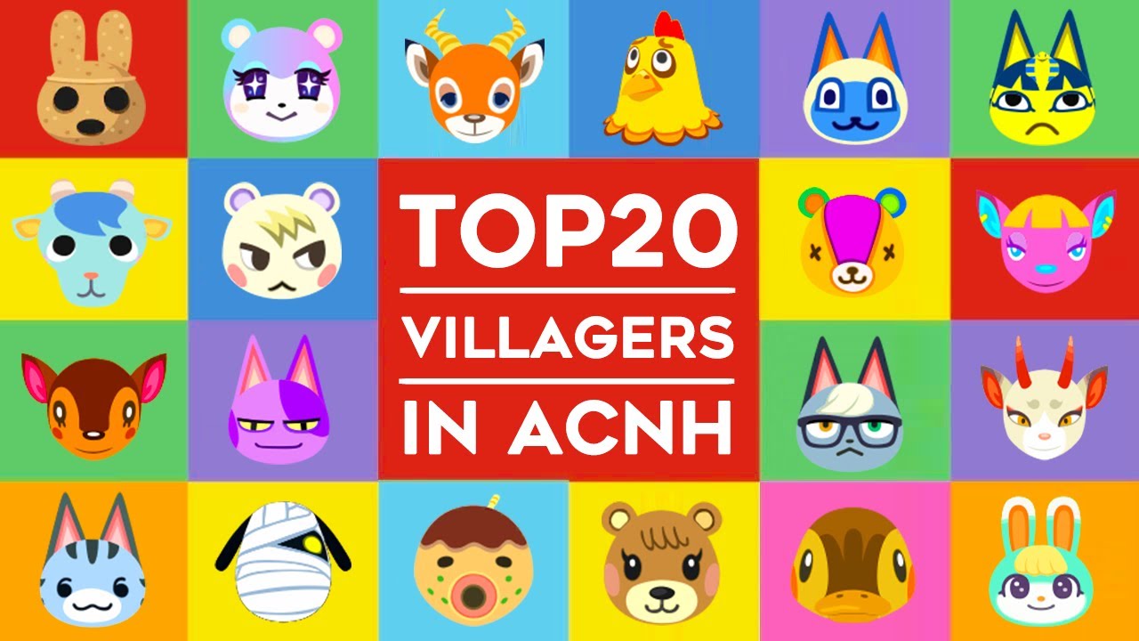 20 самых популярных жителей деревни в Animal Crossing New Horizons — какой из них у вас?