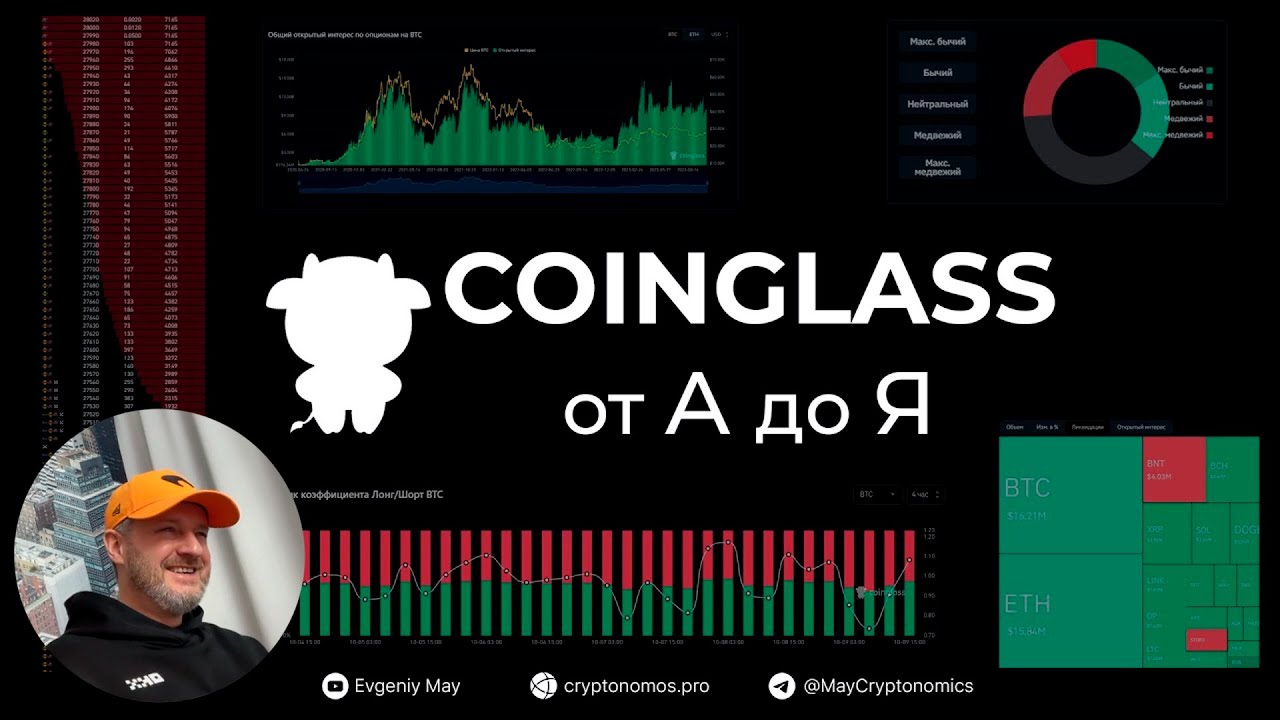Coinglass от А до Я #webinar #coinglass #cryptonomos