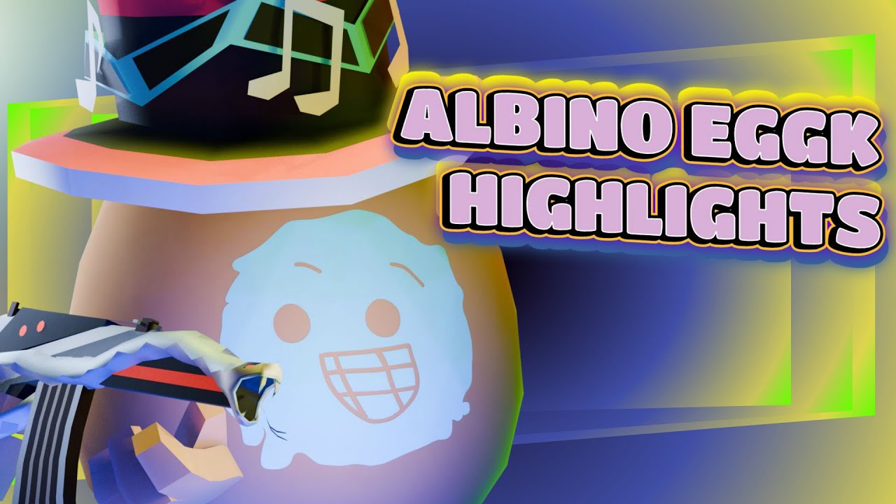 *CLEAN* ALBINO EGGK Highlights!! | Shell Shockers