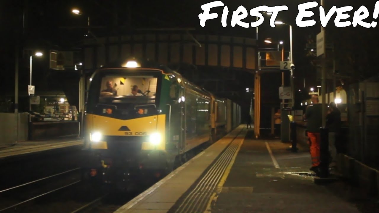 *VERY RARE!* Class 93 Makes Its FIRST Ever Move Out of Grangemouth!”