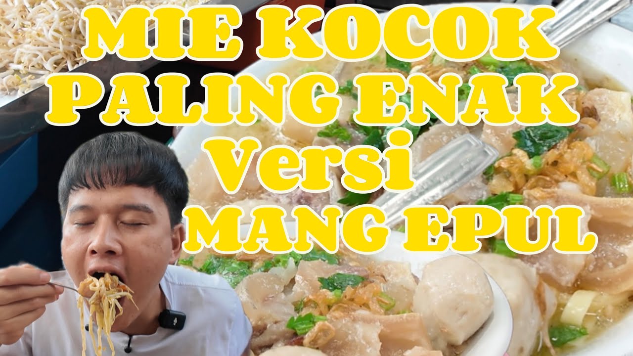MIE KOCOK MANG NANANG TEA PALING ENAK DI KOTA BANDUNG ||SITUKANGDAHAR