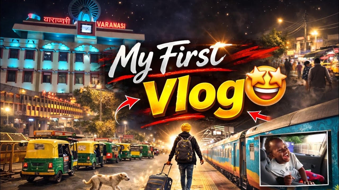 My First Vlog 🤩😉