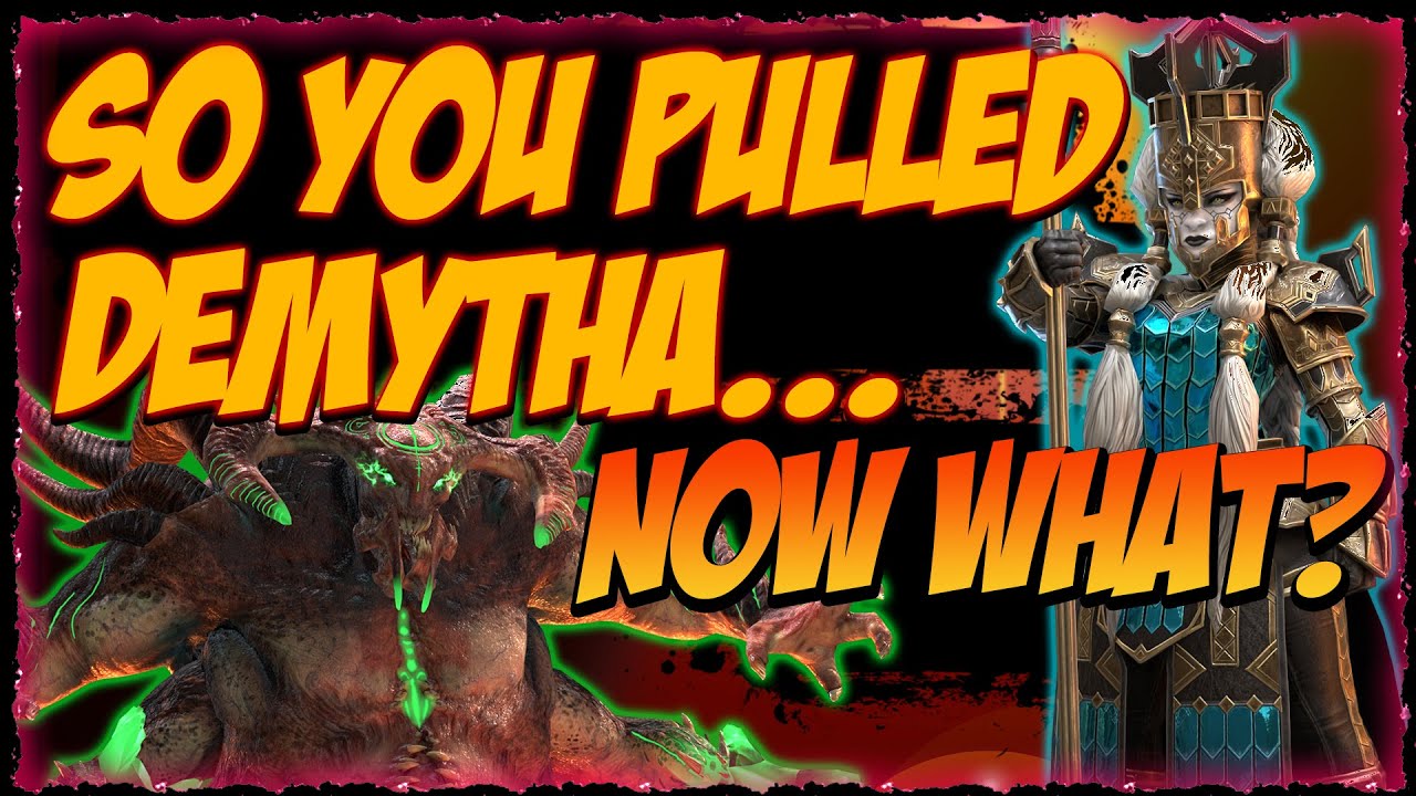 DEMYTHA | A Guide for Your First One | (or I Built Them, Best Epic Edition) | RAID: Shadow Legends