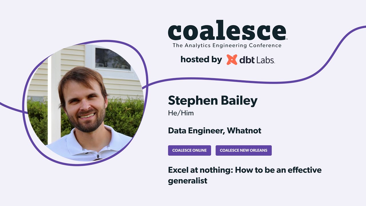 Excel at nothing: How to be an effective generalist