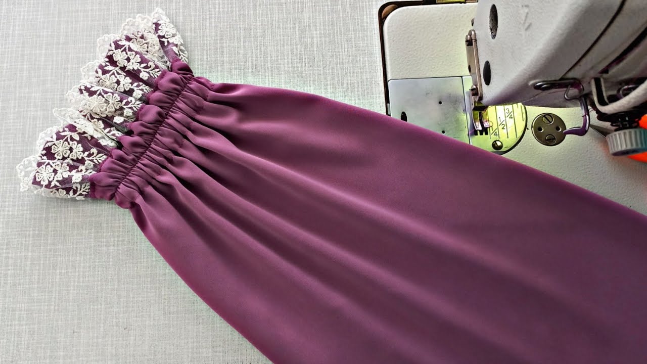 Sewing Tips And Tricks ☆ Beautiful Sleeve Sewing Tutorial || Tailor Nour ❤️