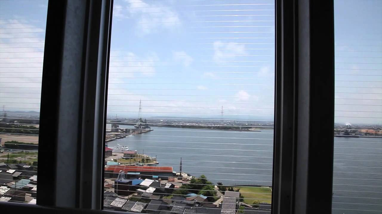 新湊大橋の歩道が開通!! あいの風プロムナード Shinminato Bridge walking